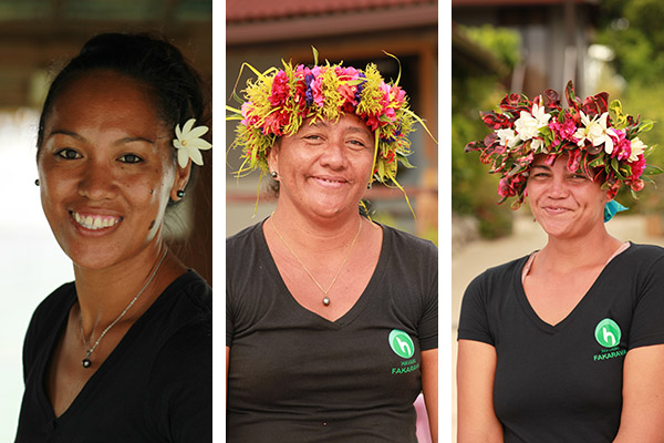 Hina, Mohea, Manuia & Daisy